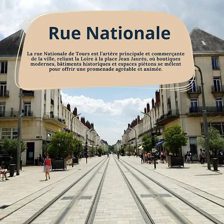 Le - 800 M Gare - Hyper Centre - Wifi- Climatise Apartmán Tours
